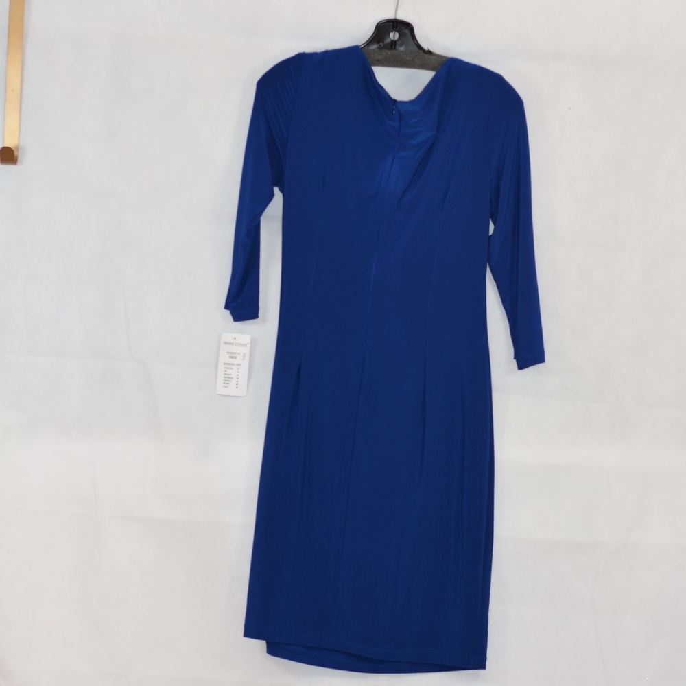 Frank Lyman Blue Dress SZ 12 NWT - Picture 5 of 7